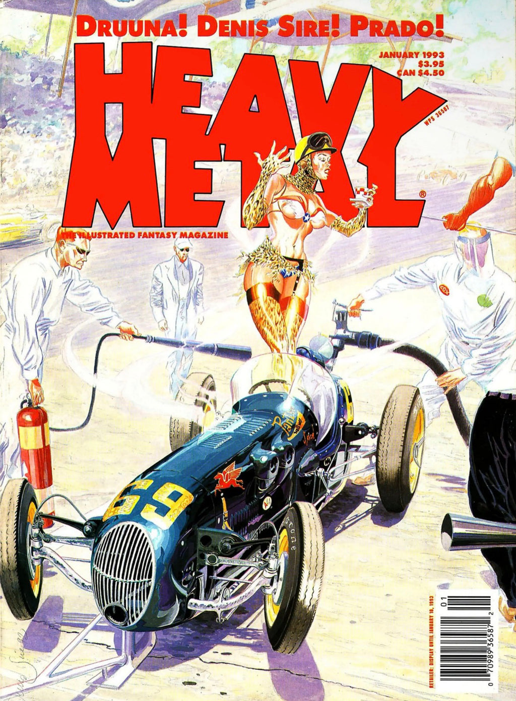 Heavy Metal Magazine: January 1993 (Collectible)
