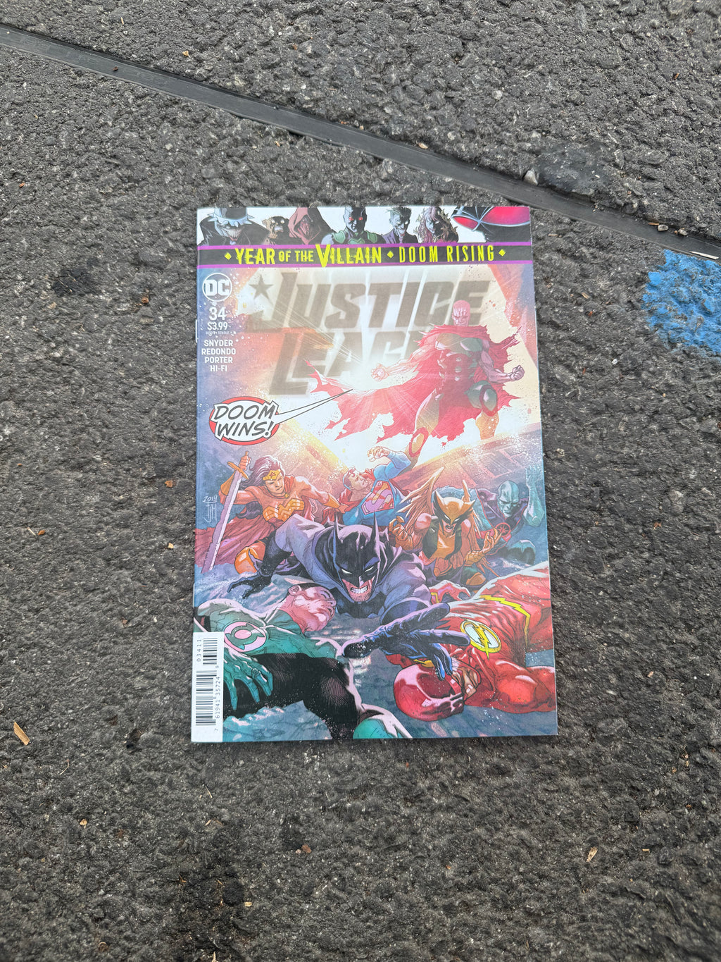 Justice League: #34 (2019), "Justice/Doom War, Part 5" (NEW)