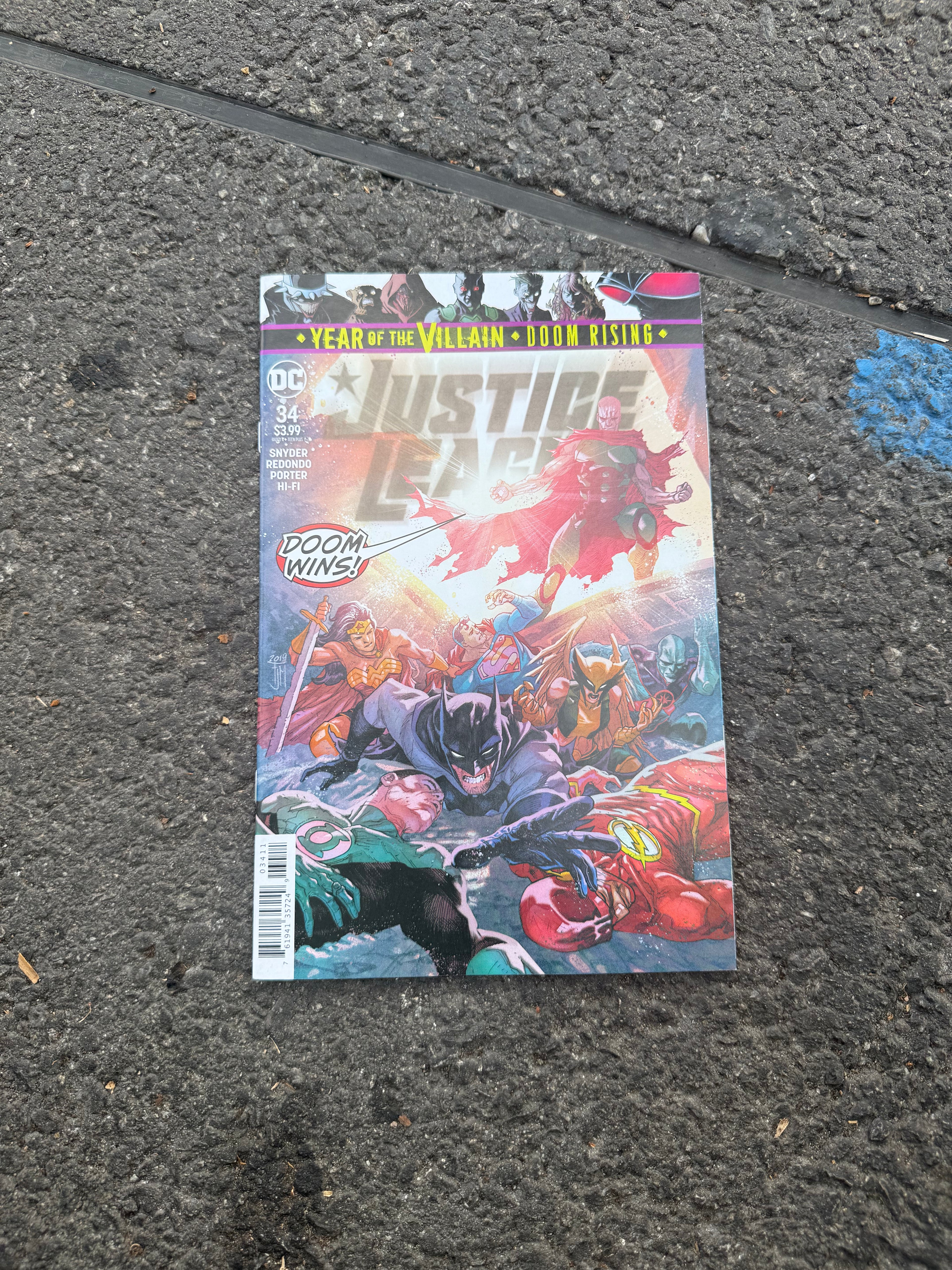Justice League: #34 (2019), "Justice/Doom War, Part 5" (NEW)